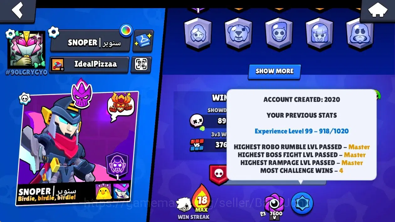 Brawl Stars Accounts Global|31065 Thropy|84 Brawlers 9 Max Lvl.|6 Hyper image 4