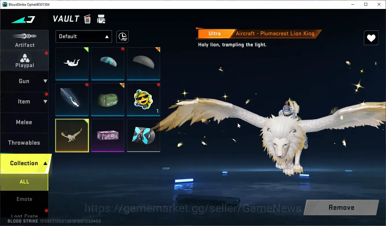 Blood Strike Accounts ASIA|2 ULTRA Melee Talon Knife-Sanctrum,Aircraft-P image 5