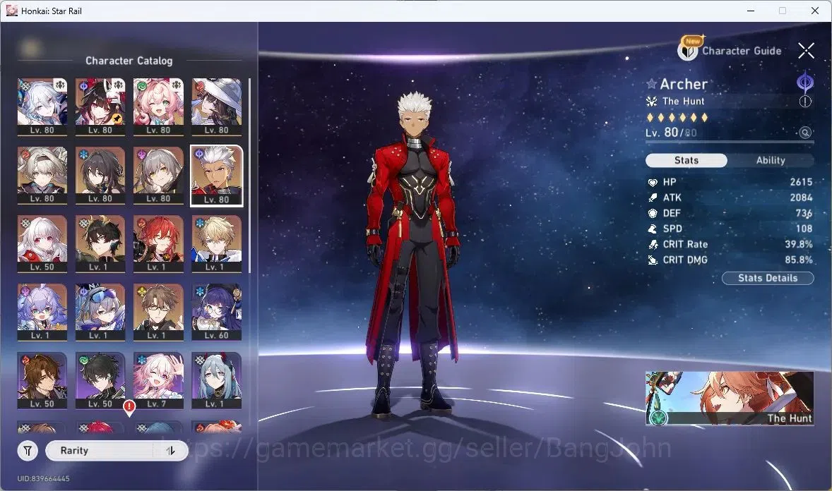 Honkai Star Rail Accounts ASIA | TL67, Sparkle, Firefly, Ruan Mei, Hyacine, image 3