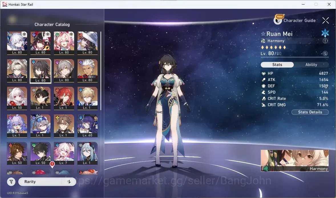 Honkai Star Rail Accounts ASIA | TL67, Sparkle, Firefly, Ruan Mei, Hyacine, image 4