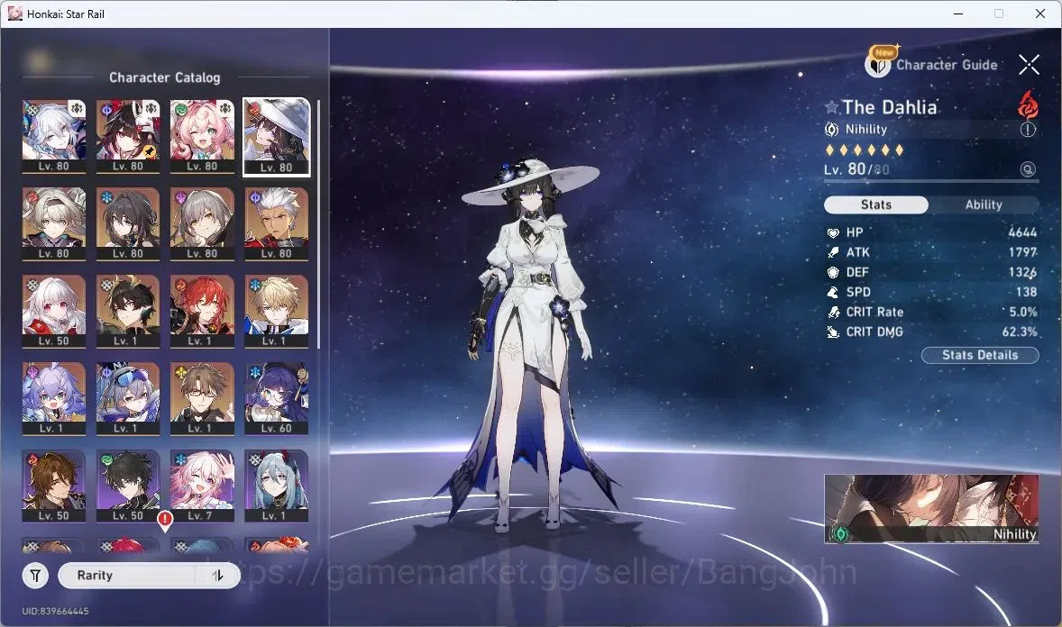 Honkai Star Rail Accounts ASIA | TL67, Sparkle, Firefly, Ruan Mei, Hyacine, image 6