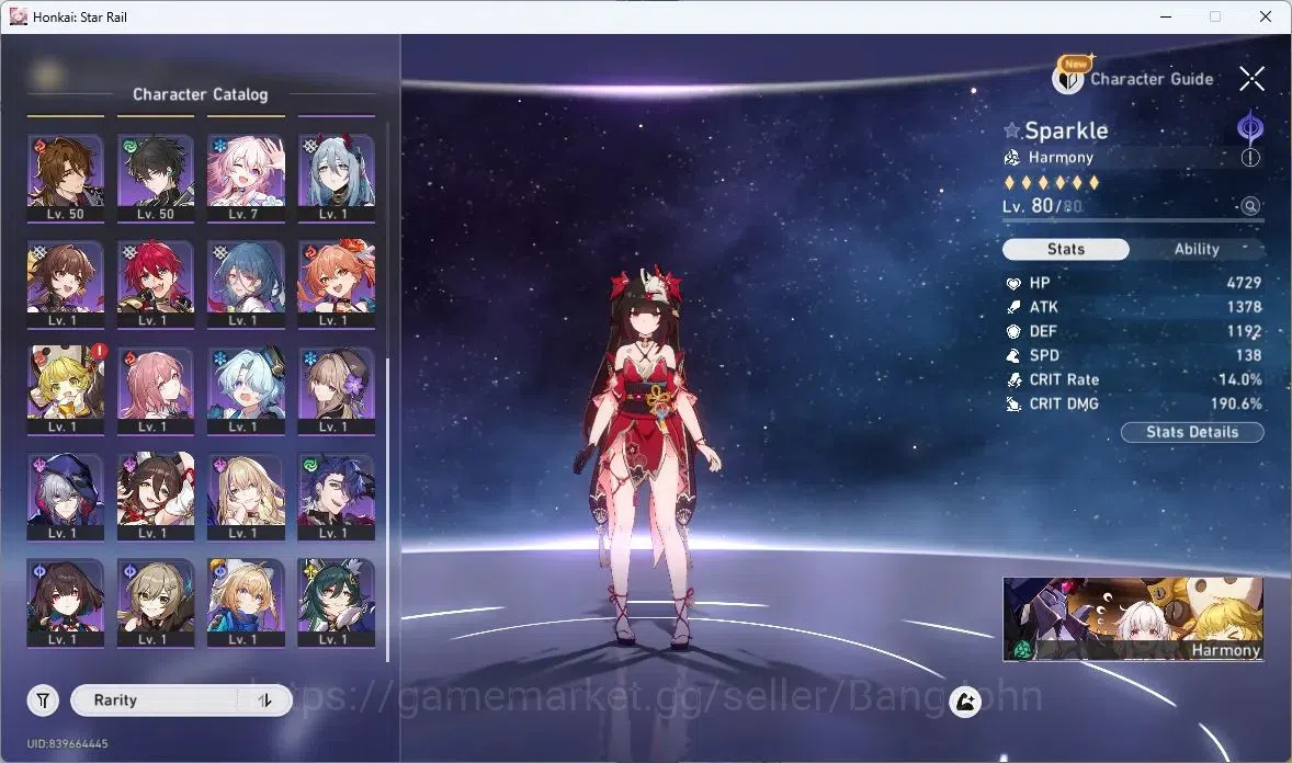 Honkai Star Rail Accounts ASIA | TL67, Sparkle, Firefly, Ruan Mei, Hyacine, image 8