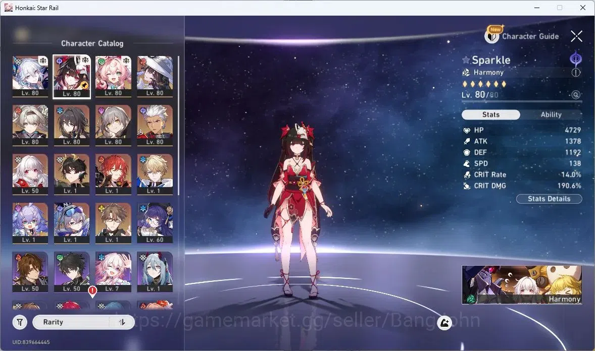 Honkai Star Rail Accounts ASIA | TL67, Sparkle, Firefly, Ruan Mei, Hyacine, image 9