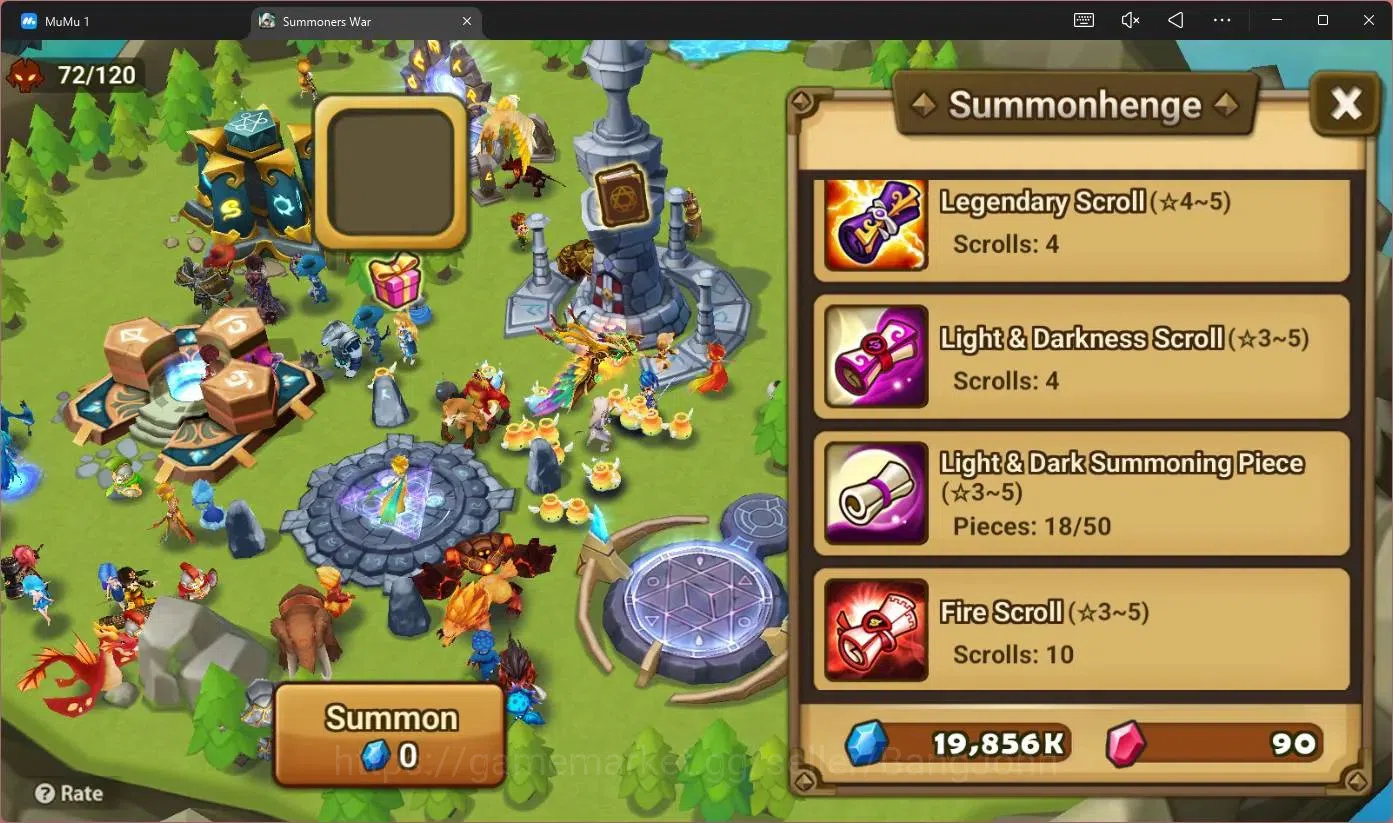 Summoners War: Sky Arena Accounts GLOBAL | NB 5 TESHAR,Starter Gacha 115 12Y+160 11Y image 4