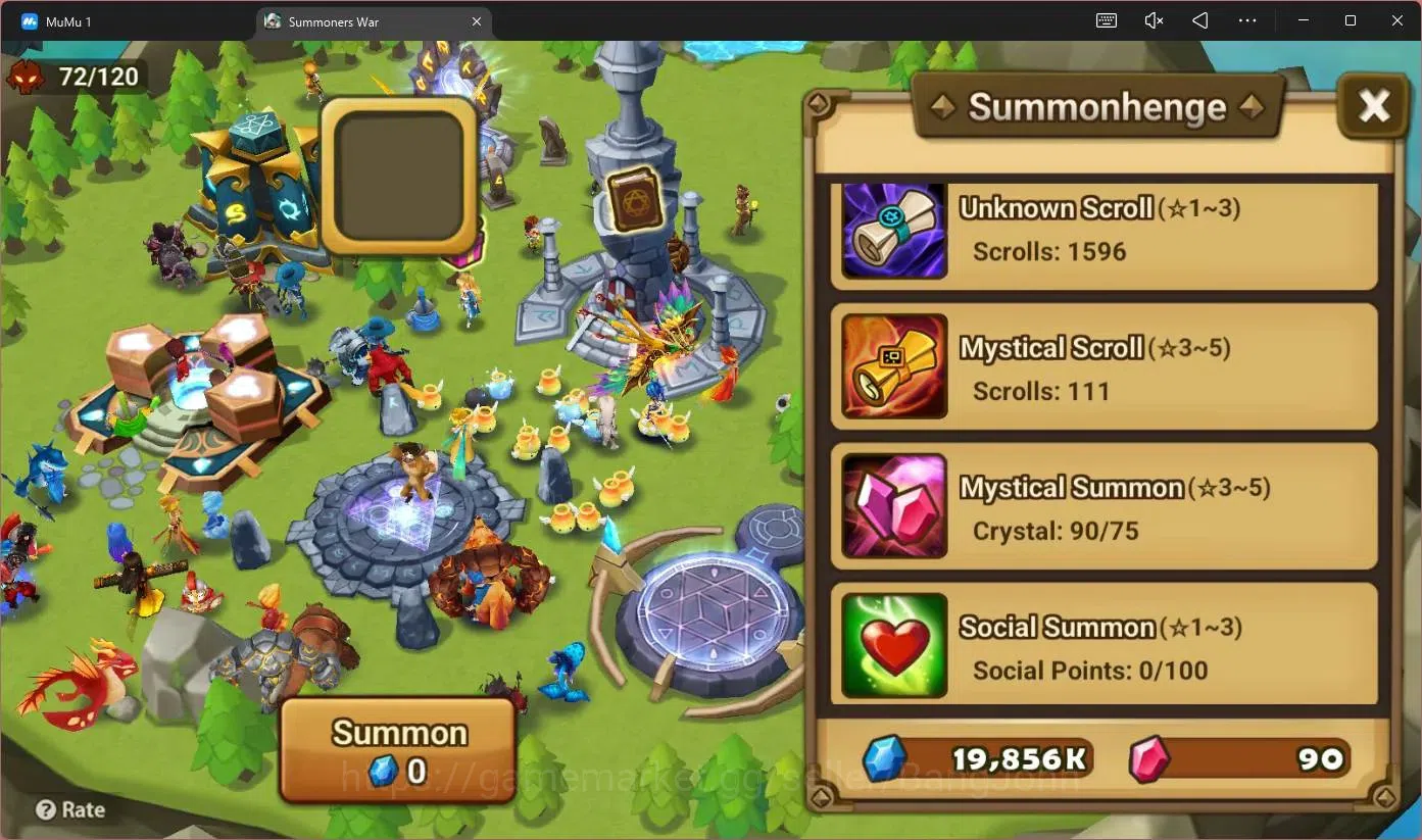 Summoners War: Sky Arena Accounts GLOBAL | NB 5 TESHAR,Starter Gacha 115 12Y+160 11Y image 5