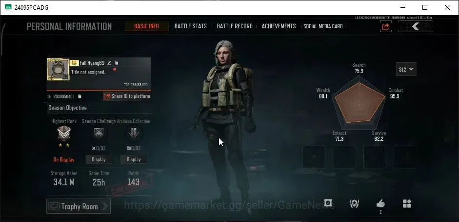 Arena Breakout Accounts MOBILE Lv30|SV 34,1M|CV 26M|Wire,RL Set|RS AKM,QS image 2