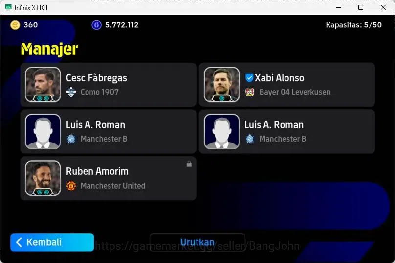 eFootball Accounts Mobile|PW 3131|Dldler Drogba Epic,Diego Forlan Epi image 2