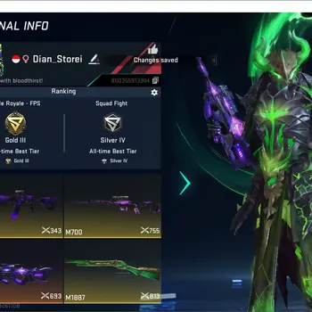 Blood Strike Accounts Others ASIA|ETERNAL Striker: VOLT-DeathClaw|ULTRA Gun: P90|2 ULTRA Strikers|5 LEGENDARY