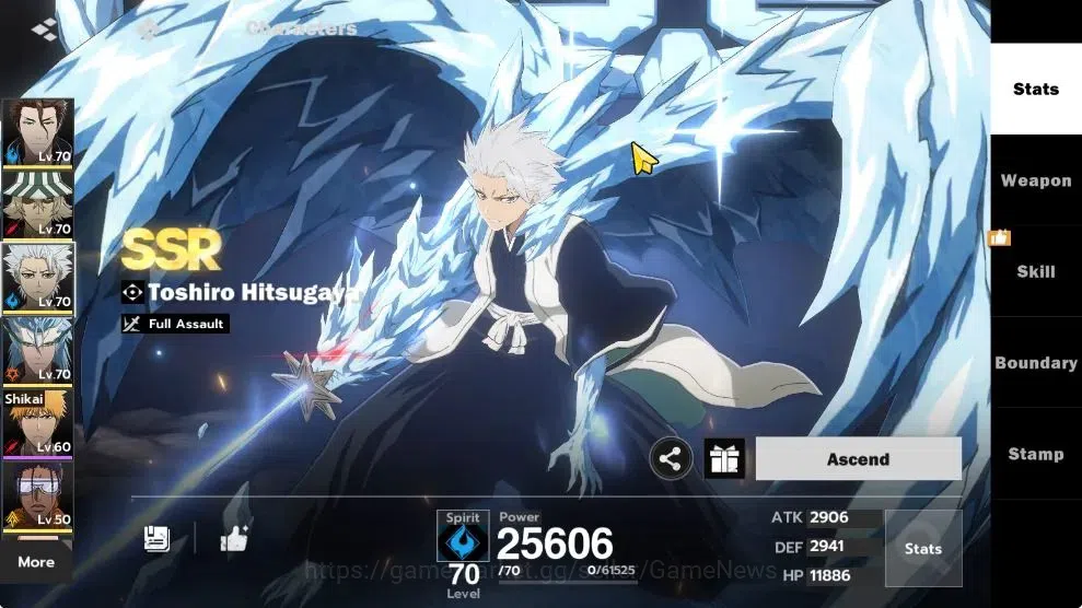 BLEACH: Soul Resonance Accounts NuverseSEA|LV 55|8 SSR [Grimmjow Res+Seal3/4(Aizen image 15