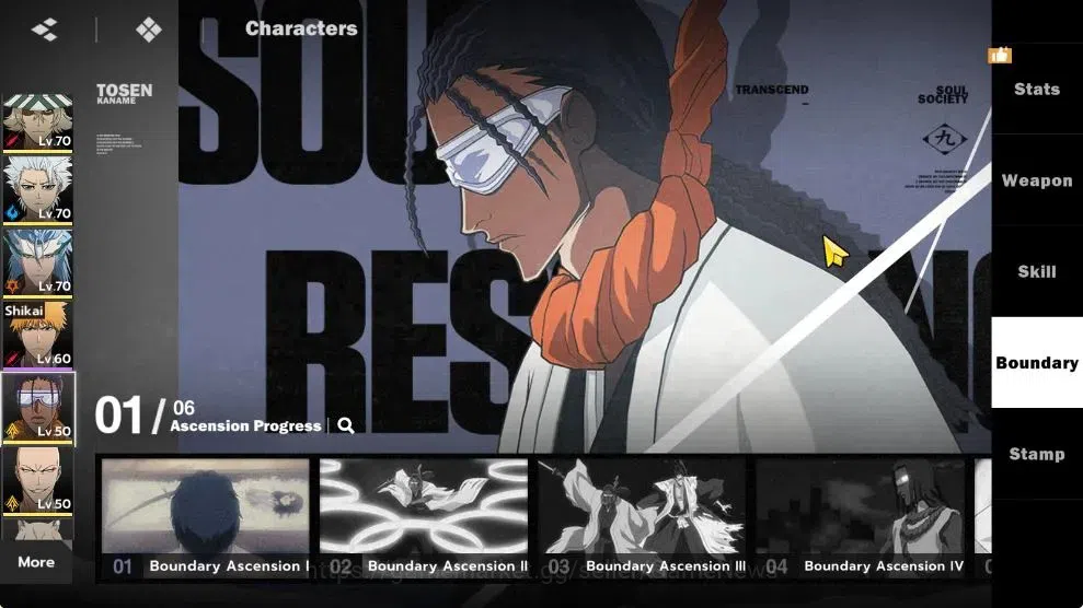 BLEACH: Soul Resonance Accounts NuverseSEA|LV 55|8 SSR [Grimmjow Res+Seal3/4(Aizen image 20