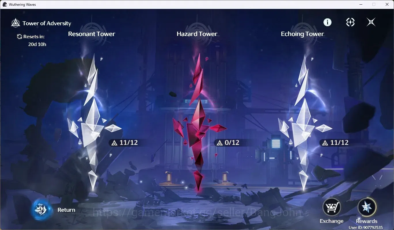 Wuthering Waves Accounts SEA|UL 54|Rank 6|4 Char Limited [(Lucy)Rc2,Lucilla image 14