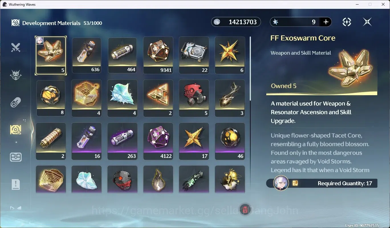 Wuthering Waves Accounts SEA|UL 54|Rank 6|4 Char Limited [(Lucy)Rc2,Lucilla image 20