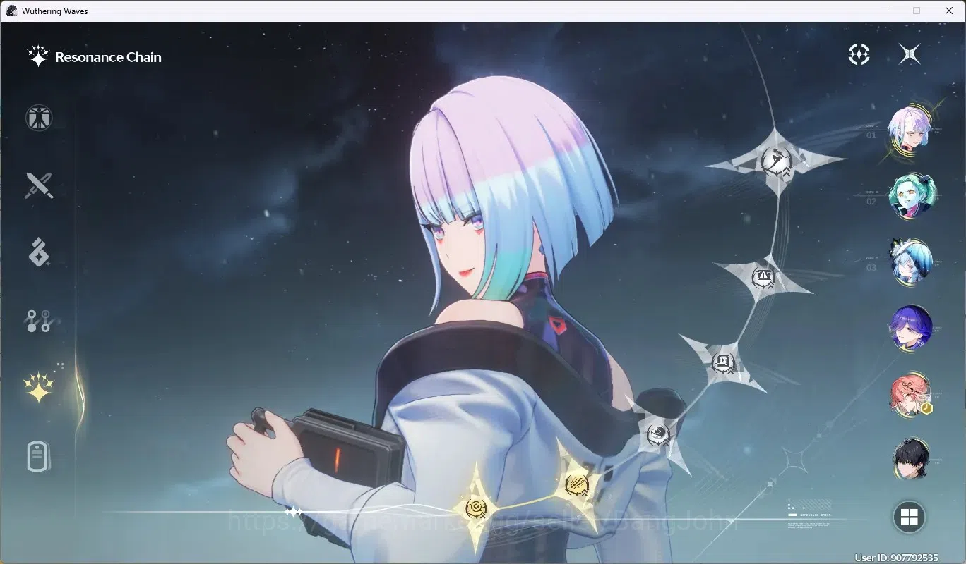 Wuthering Waves Accounts SEA|UL 54|Rank 6|4 Char Limited [(Lucy)Rc2,Lucilla image 3