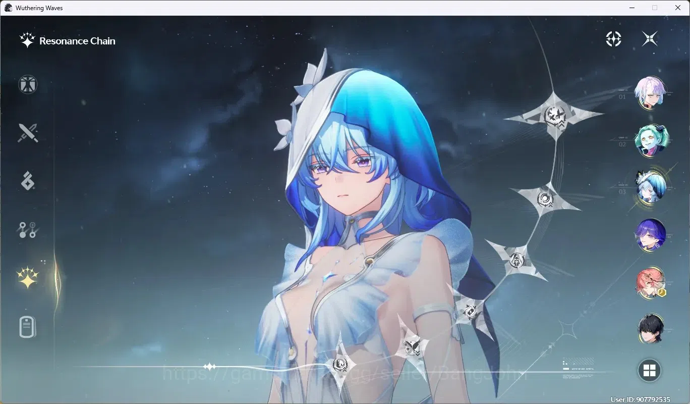 Wuthering Waves Accounts SEA|UL 54|Rank 6|4 Char Limited [(Lucy)Rc2,Lucilla image 8