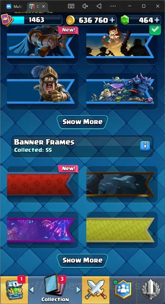 Clash Royale Accounts Mobile |CL 1463|KTL 15|Trophy 12429|Card 121|4 Max image 19