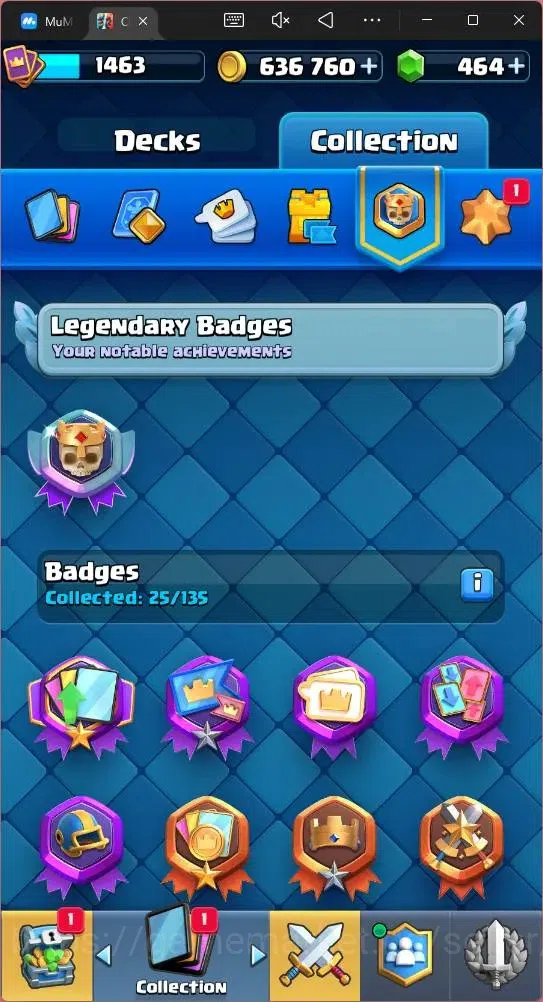 Clash Royale Accounts Mobile |CL 1463|KTL 15|Trophy 12429|Card 121|4 Max image 20