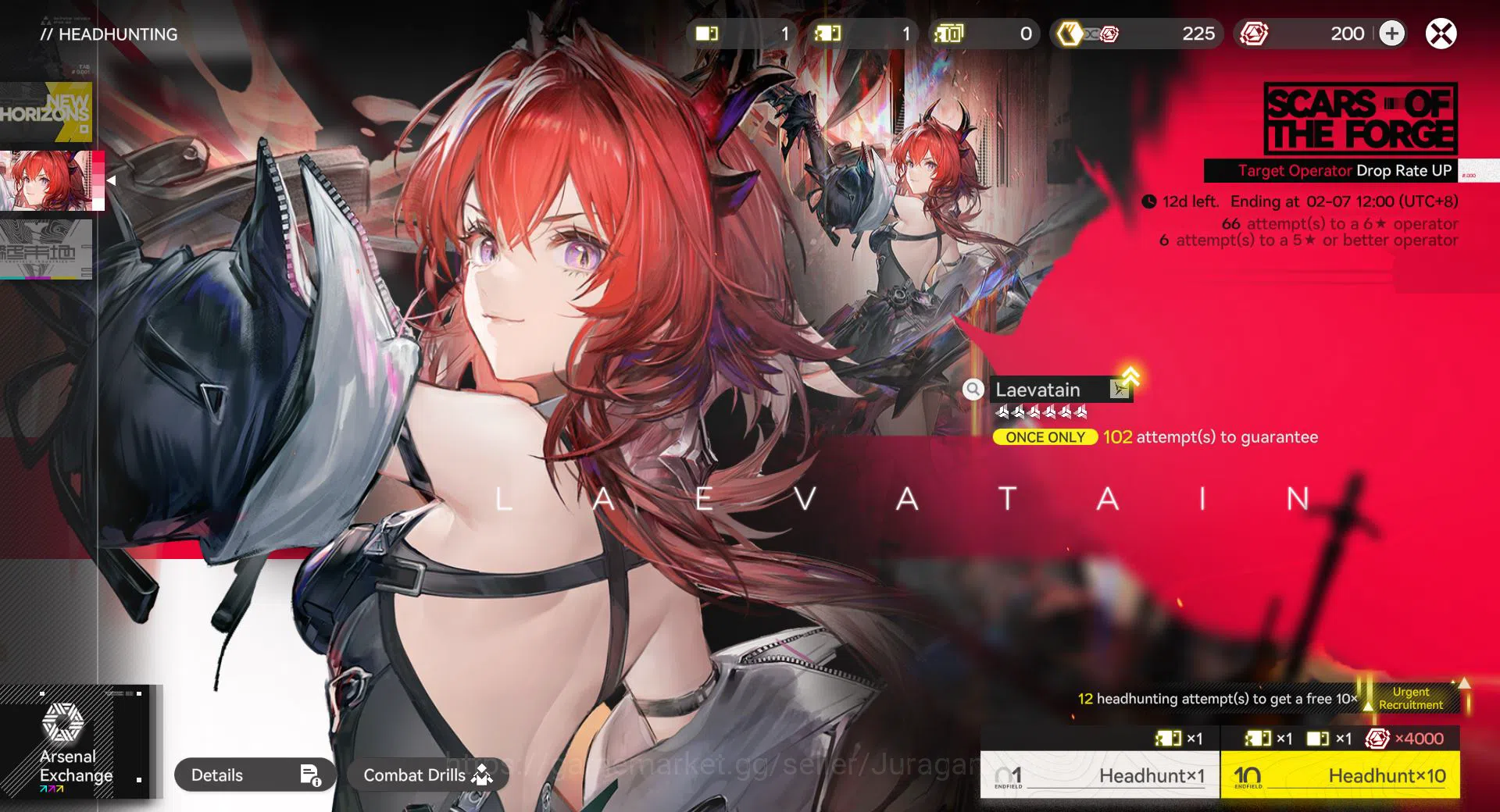 Arknights: Endfield Accounts Asia LVL 2|Starter + 1 Meta SSR (Amber) + 7 SR Character + 1 6* Weapon (White Night Nova)|Skip 2