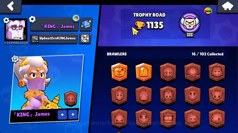 Brawl Stars Accounts 1135 Trophy|5K Bling|16 Brawlers 3 Max Lvl [Shelly image 11