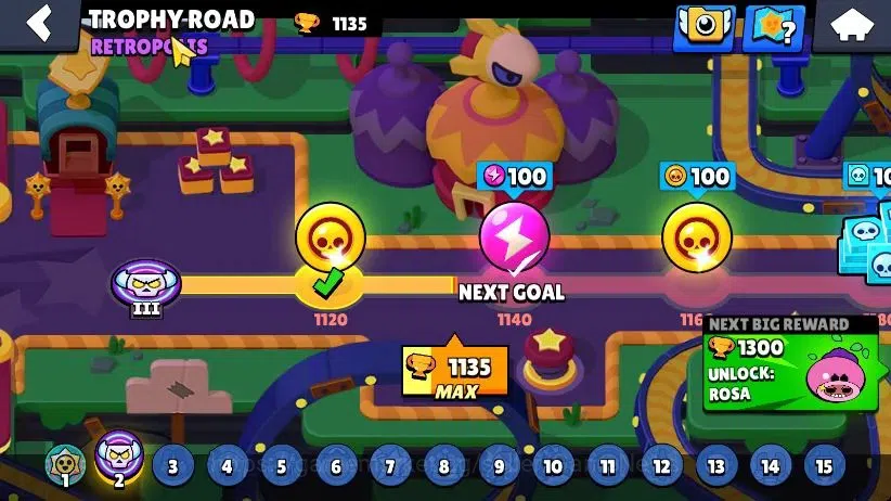 Brawl Stars Accounts 1135 Trophy|5K Bling|16 Brawlers 3 Max Lvl [Shelly image 12