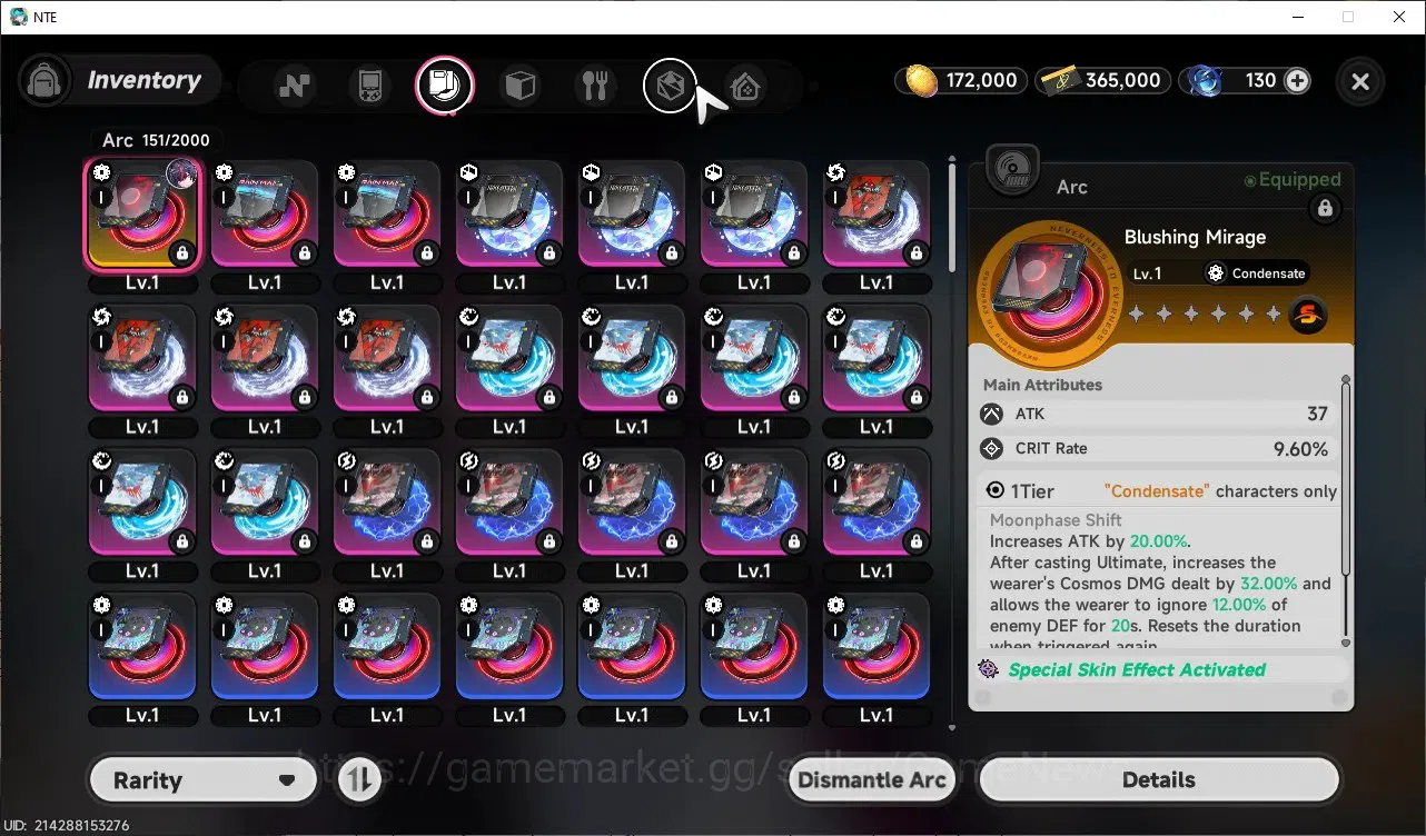 Neverness to Everness Accounts Global NA|HL 3|1 S-Class Limited [Shinku + Signature + Outfit]|2 S-Class Selector 12