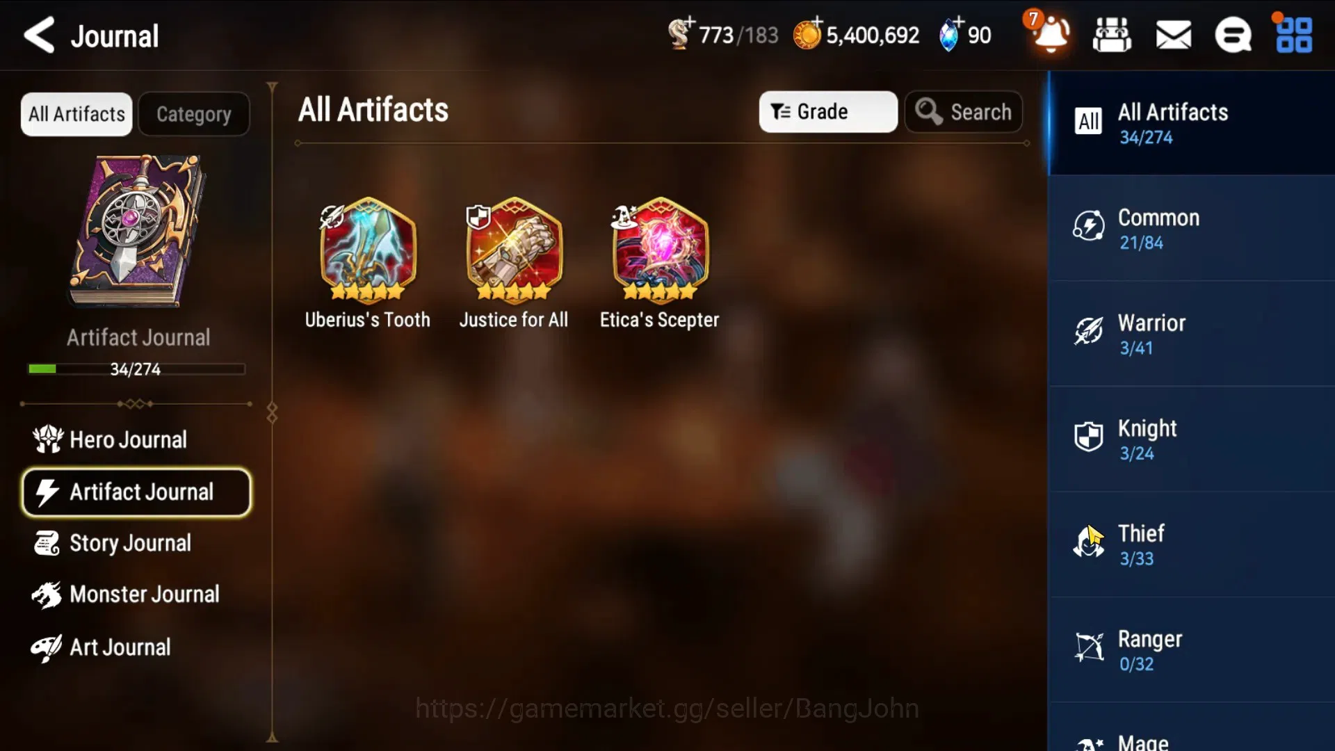 Epic Seven Accounts Global Unverif | Fresh Starter|3ML (Harsetti, DCor image 13