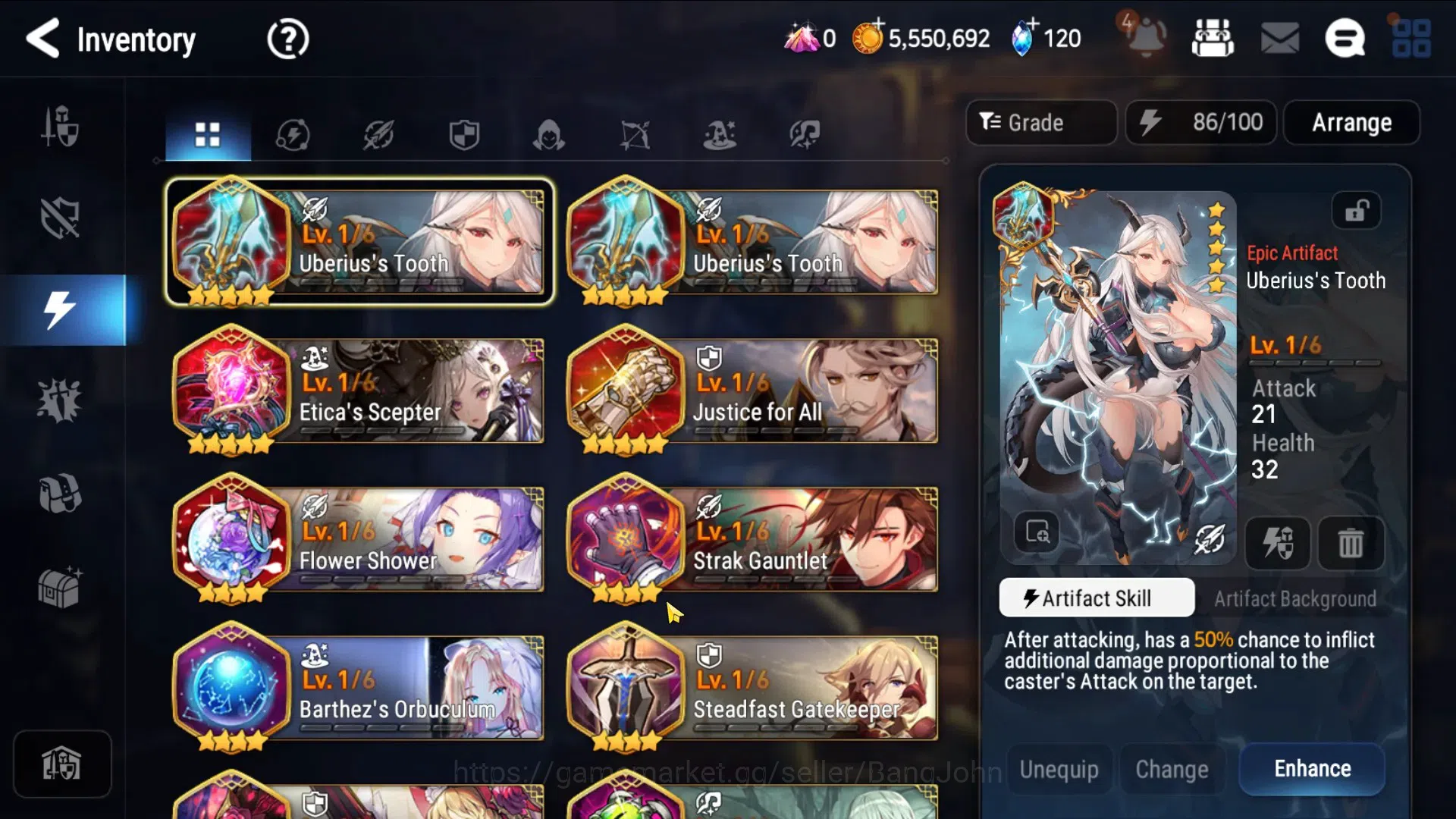 Epic Seven Accounts Global Unverif | Fresh Starter|3ML (Harsetti, DCor image 3