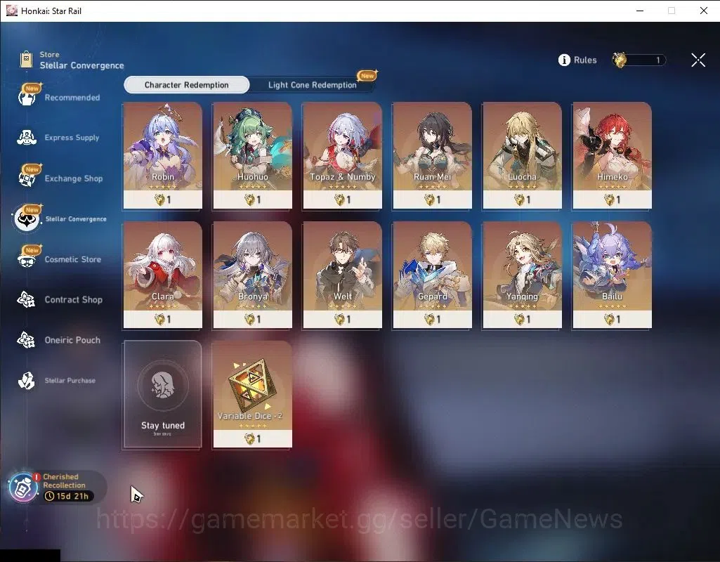Honkai Star Rail Accounts NA|TL 3| 1 Limited [Sparkle] | 1 Golden Companion  image 12