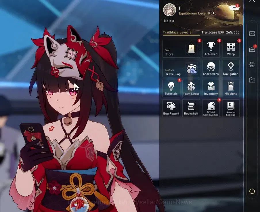 Honkai Star Rail Accounts NA|TL 3| 1 Limited [Sparkle] | 1 Golden Companion  image 2