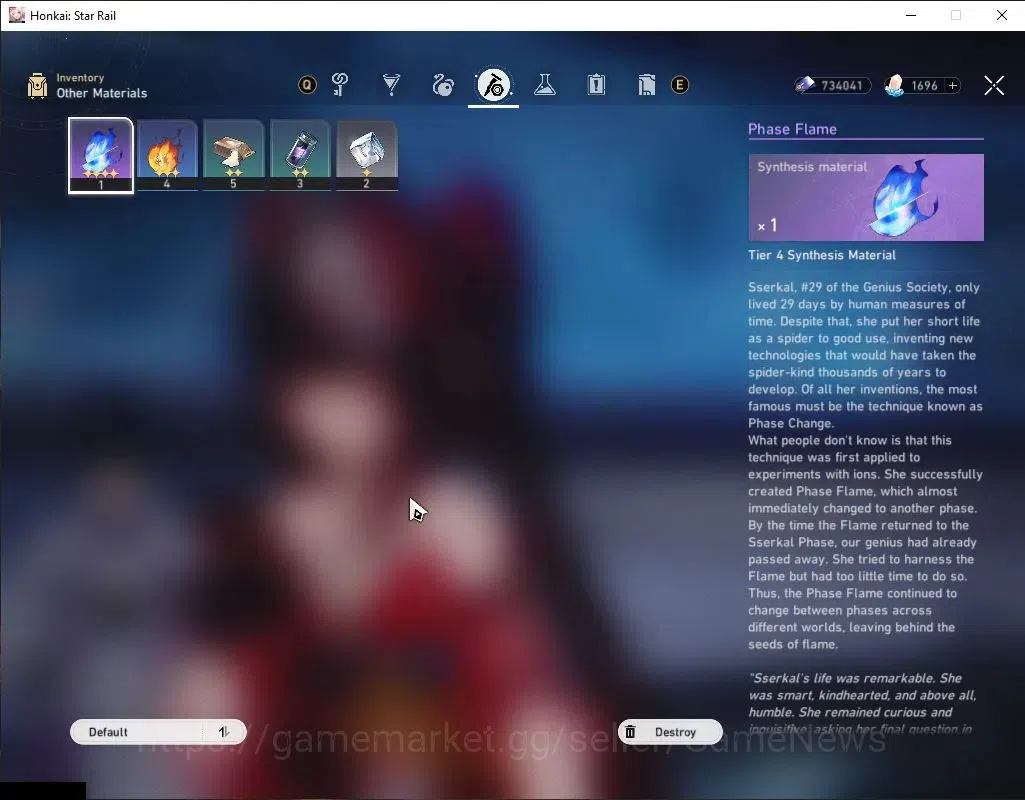 Honkai Star Rail Accounts NA|TL 3| 1 Limited [Sparkle] | 1 Golden Companion  image 8