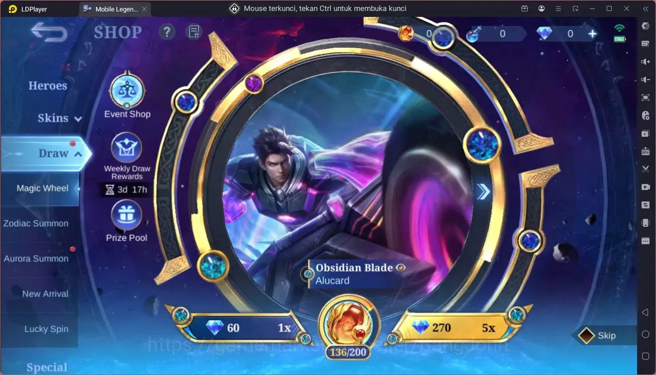 Mobile Legends: Bang Bang Accounts Global|Hero |Skin 400|Exalted|Prime Granger,Claude image 10