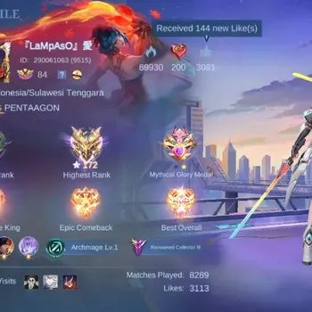 Mobile Legends: Bang Bang Accounts Collector Global|271S|Renowned|ExImmortal172,TF Roger,Annual Gord,CC Natalia,Epic Nana