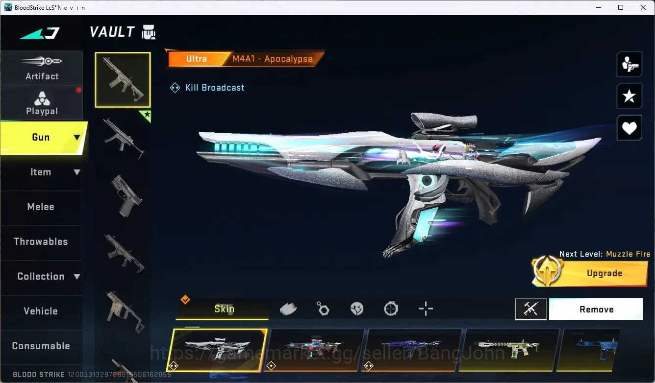 Blood Strike Accounts ASIA |1 BLEACH MP5 | 2AOT KAG-6 | 2 EVA Guns|2 7DS image 2