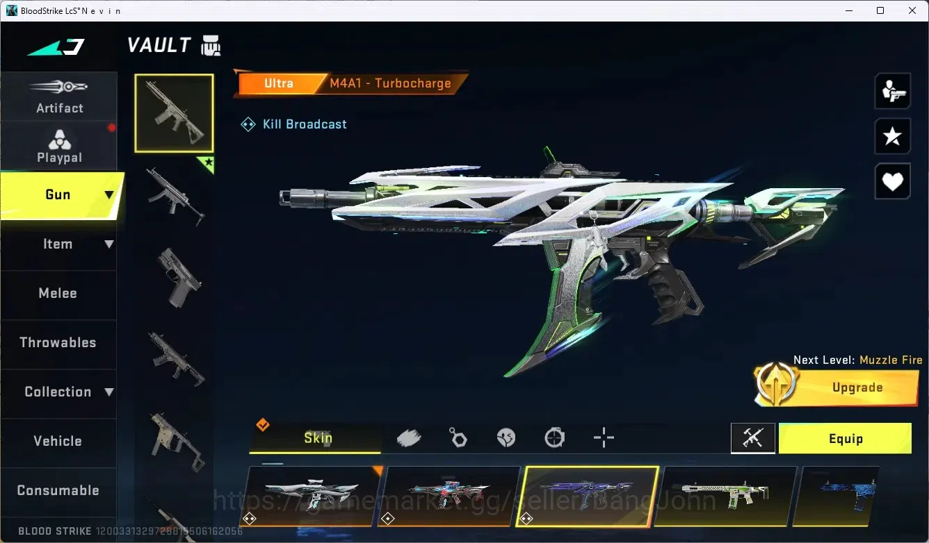 Blood Strike Accounts ASIA |1 BLEACH MP5 | 2AOT KAG-6 | 2 EVA Guns|2 7DS image 5