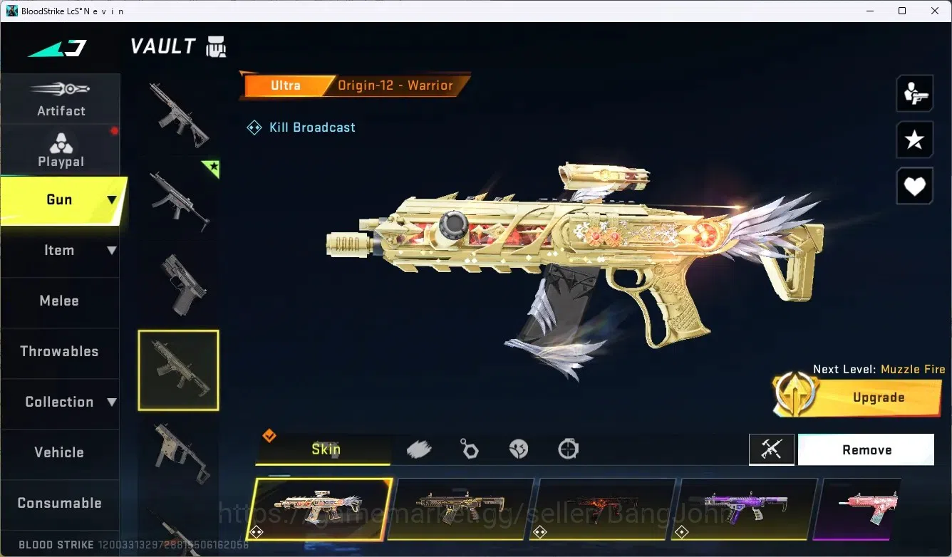 Blood Strike Accounts ASIA |1 BLEACH MP5 | 2AOT KAG-6 | 2 EVA Guns|2 7DS image 7