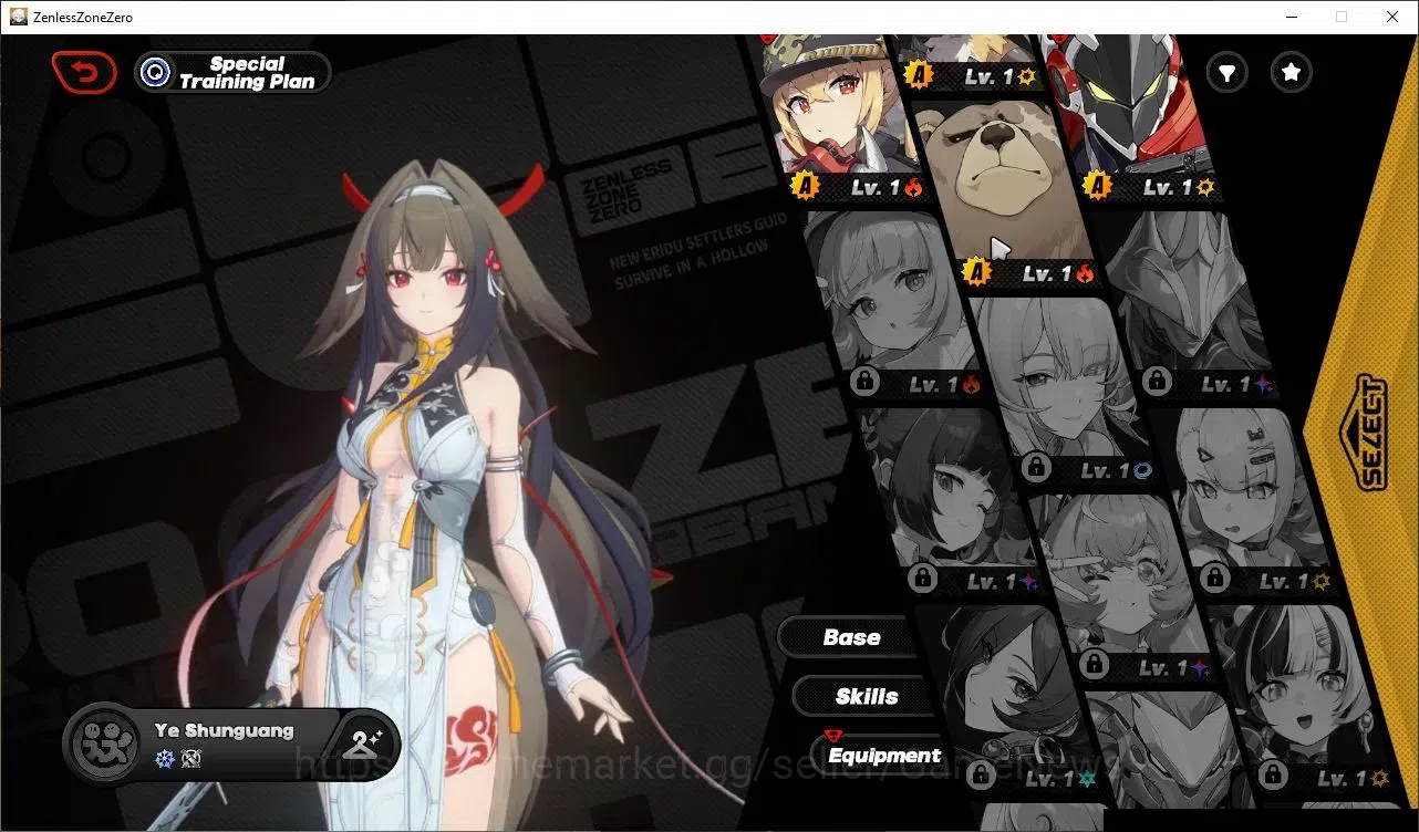 Zenless Zone Zero Accounts Starter Asia|IK 25|S1 CH2|2 Limited|(Ye Shunguang,Zhao) +1 Standard (Soldier 11)|1 STD Weapon|MC 2