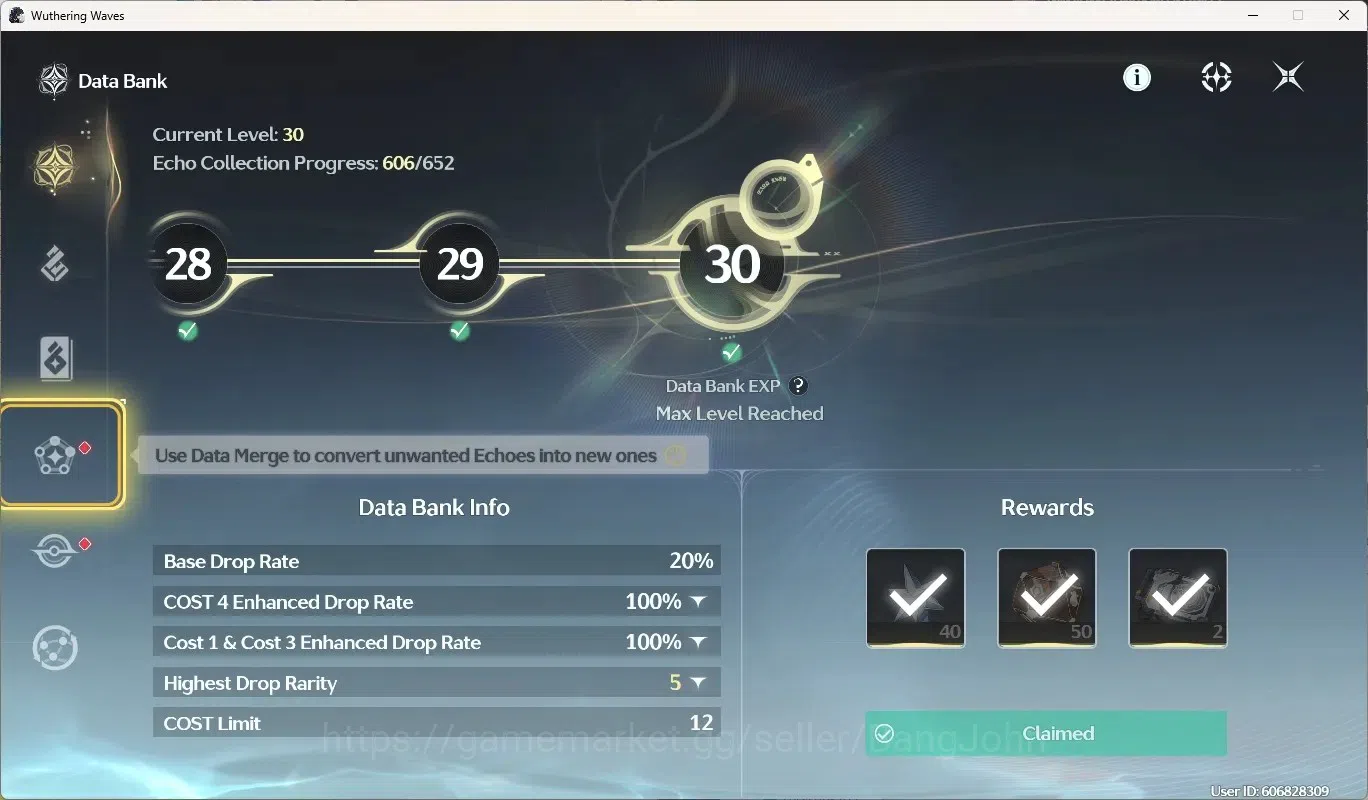 Wuthering Waves Accounts EU|UL 49|Rank 5|2 Char Limited [Lucy Rc6]+Sign, Re image 12