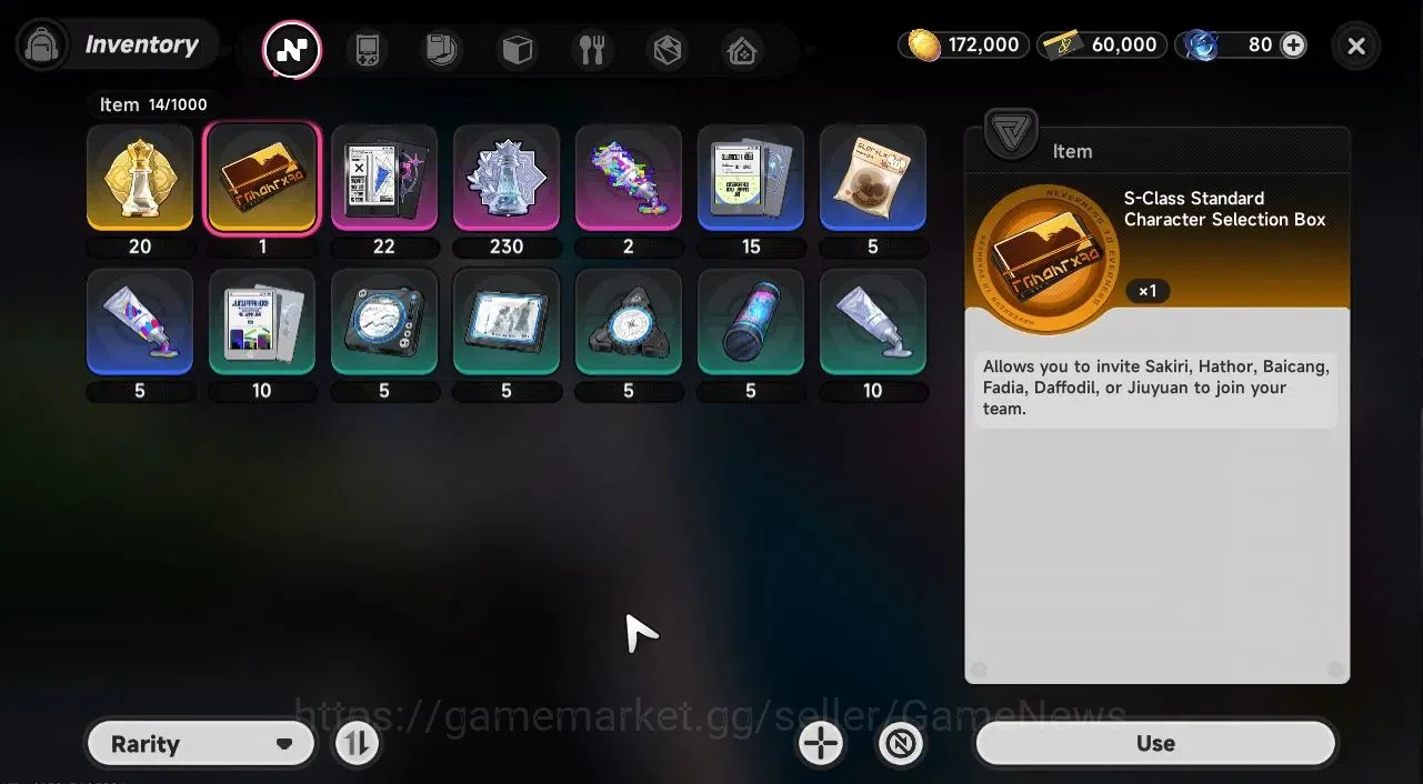 Neverness to Everness Accounts GLOBAL NA|HL 3|1 SSR Nanally +1 S-Class Char Box|1 image 7