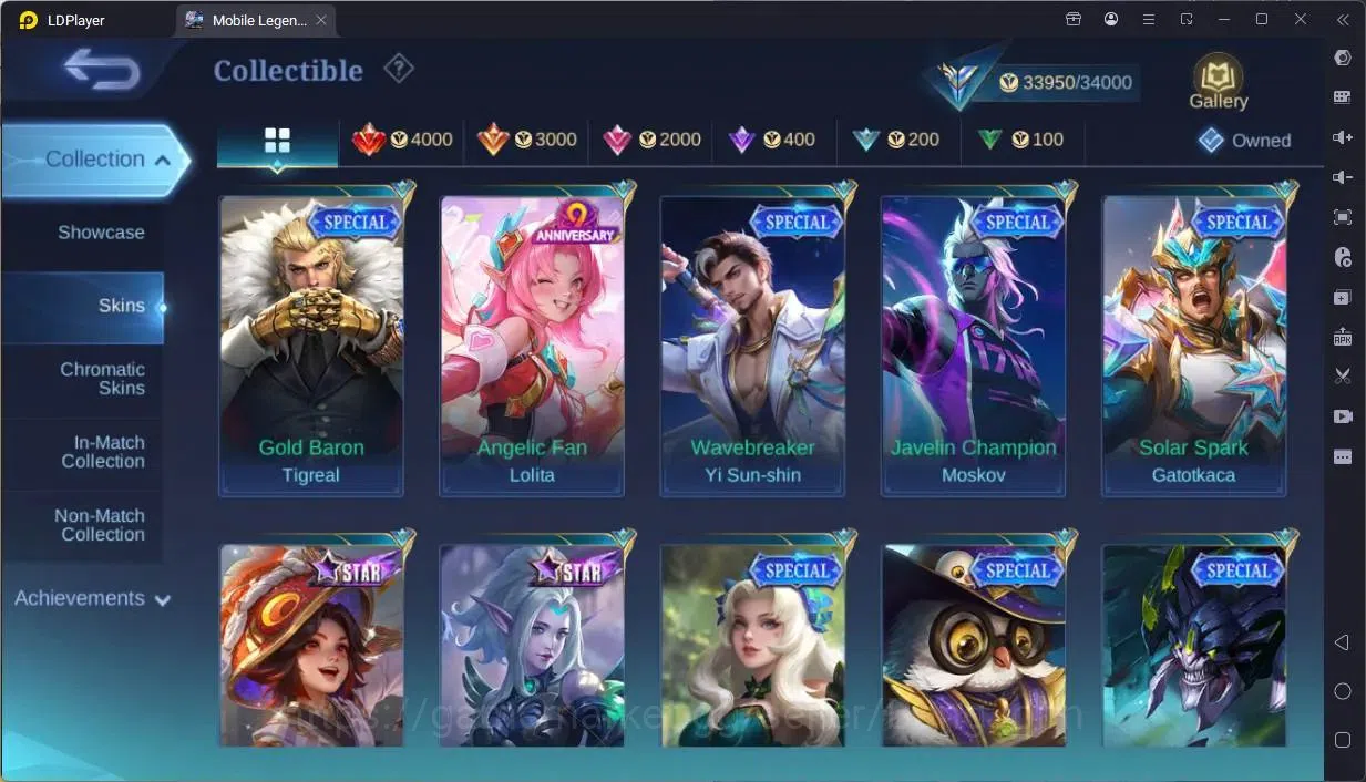 Mobile Legends: Bang Bang Accounts Global|Skin 125|Expert|Prime Granger|KOF Karina,Gu image 12