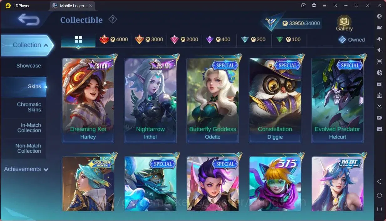 Mobile Legends: Bang Bang Accounts Global|Skin 125|Expert|Prime Granger|KOF Karina,Gu image 13