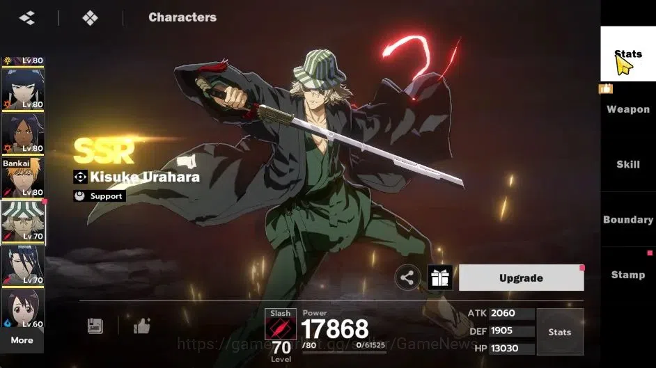 BLEACH: Soul Resonance Accounts NuverseSEA|LV 63|8 SSR 20