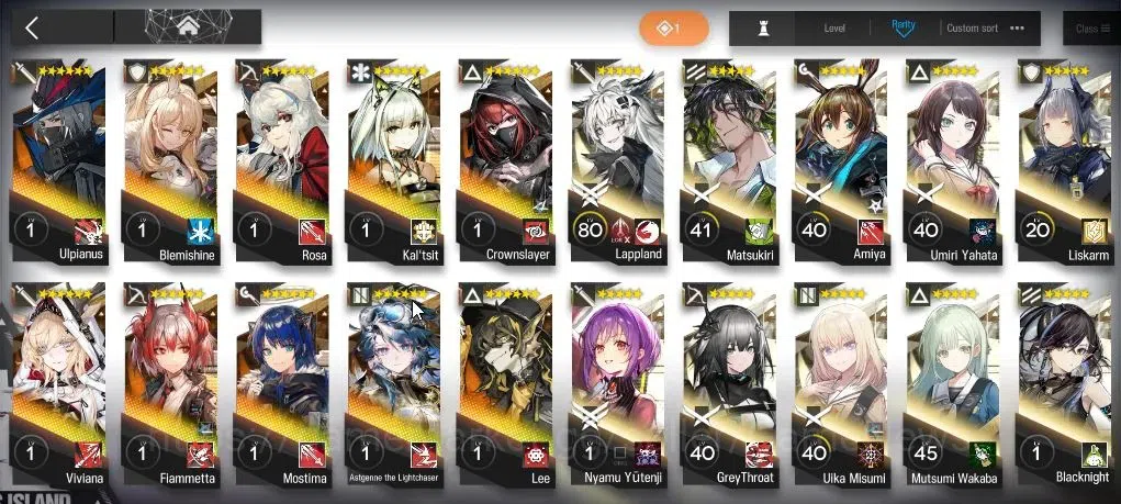 Arknights Accounts Lv 63|168 OP 11 Skin|9,9K Oru|6 Limited+Collab AVE image 10