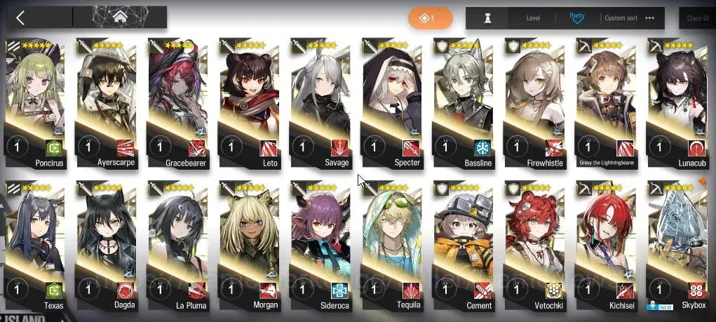 Arknights Accounts Lv 63|168 OP 11 Skin|9,9K Oru|6 Limited+Collab AVE image 11