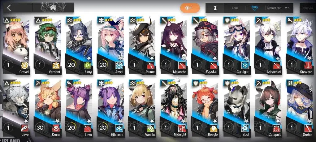 Arknights Accounts Lv 63|168 OP 11 Skin|9,9K Oru|6 Limited+Collab AVE image 16