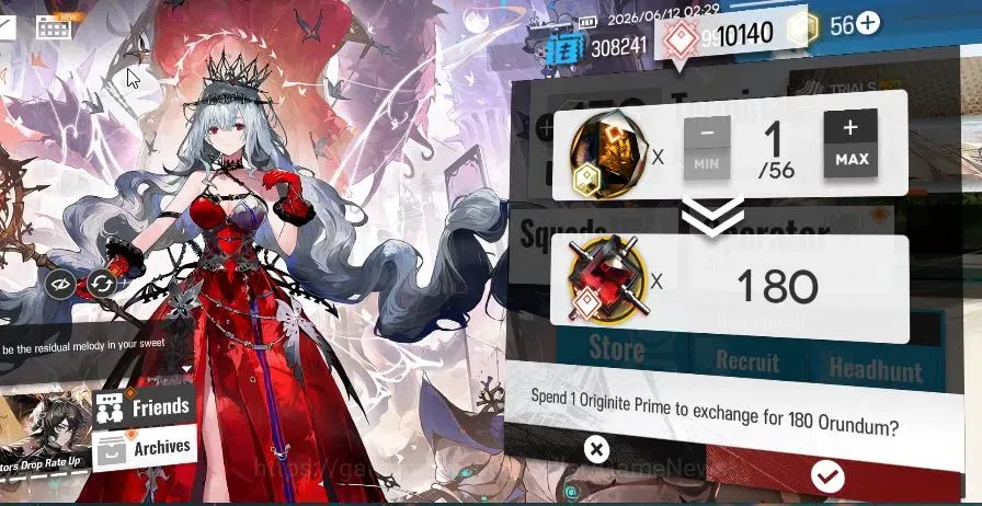 Arknights Accounts Lv 63|168 OP 11 Skin|9,9K Oru|6 Limited+Collab AVE image 2