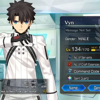 Fate-Grand Order Accounts NA Lvl 134|23 SSR|Mordred,Ptolemaios,Altria Caster,S.Skadi,Jeanne,Kuonji Alice,Nemo,Miss Ciel,Pope