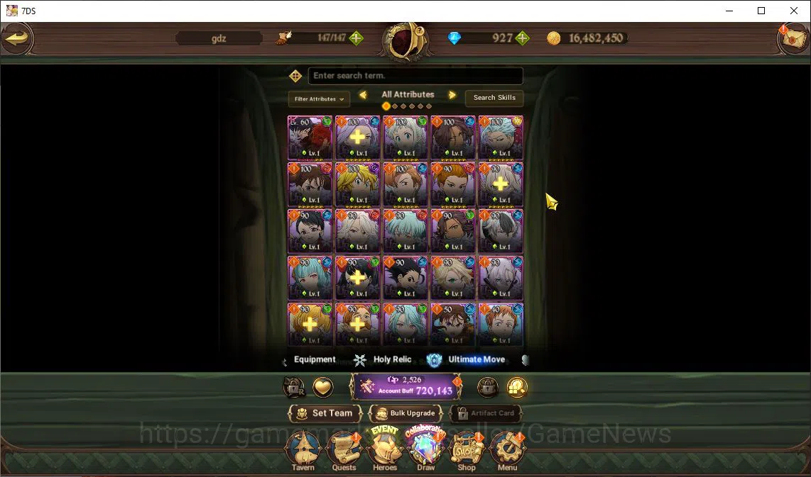 The Seven Deadly Sins: Grand Cross Accounts Global|720k CC|927 Dm|1 Seventh Spring Box|2 UR+Co image 14