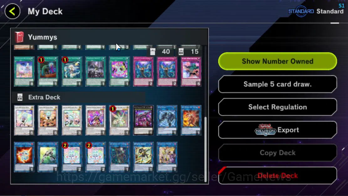 Yu-Gi-Oh! Master Duel Accounts Lv 18 | 20 Deck |VS K9,DragonMaid,Yummy,Maliss,Dra image 9