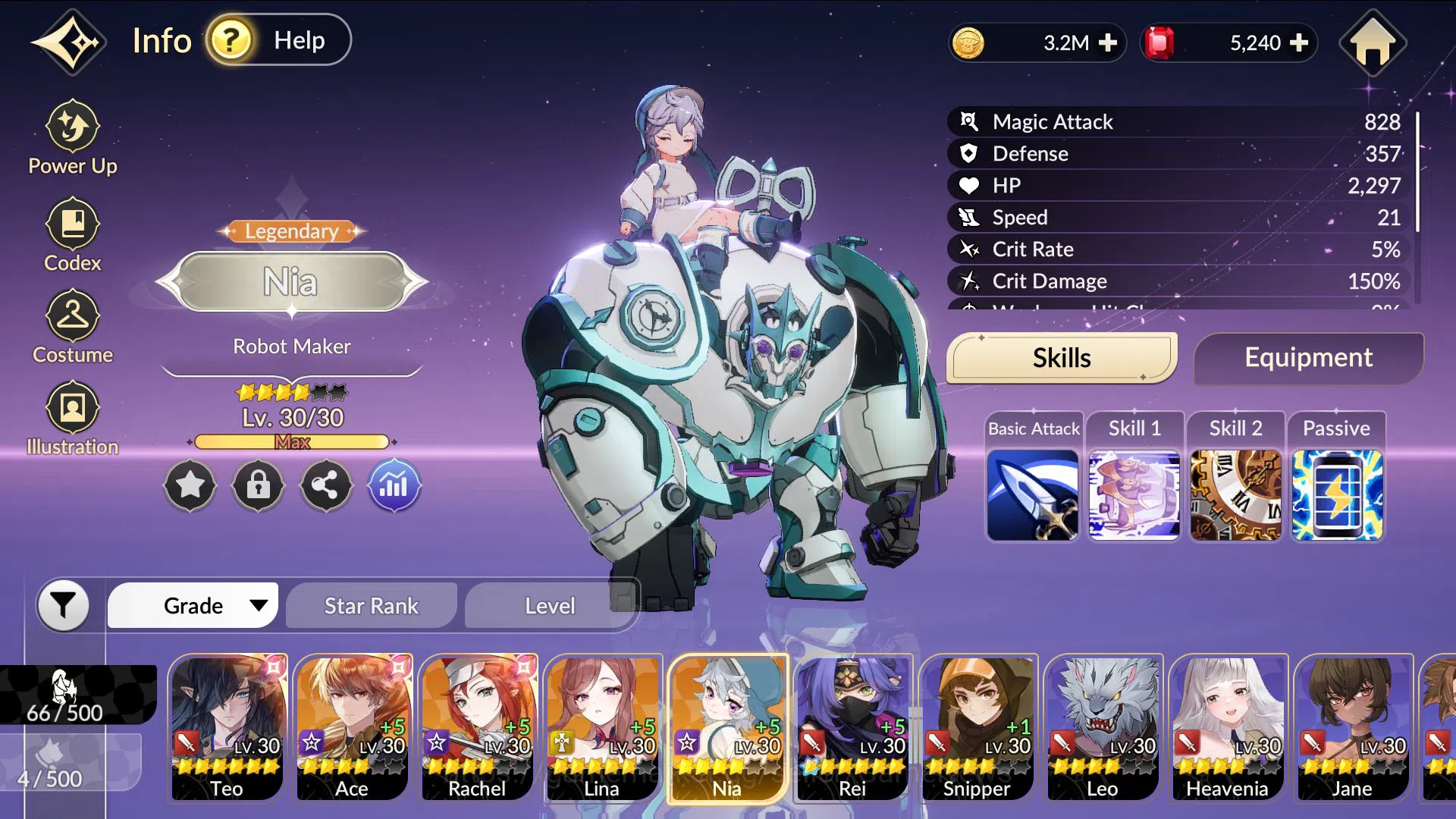 Seven Knights Re:Birth Accounts Global|Starter 5 Legendary(Teo*6,Lina*5,Ace,Nia,Ra image 14