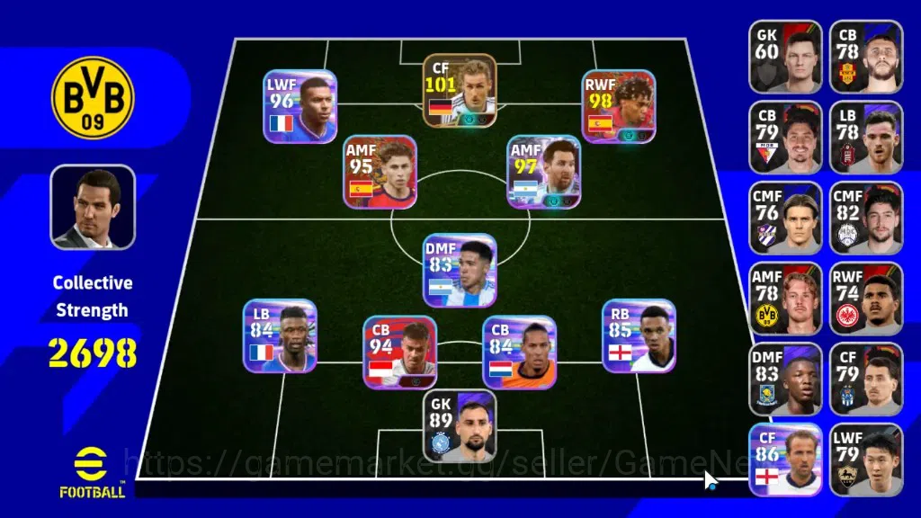 eFootball Accounts Legends & Iconic Players Android|Epic Miroslav Klose|ShowTime Lionel Messi,Lamine Yamal|8 Highlight 1