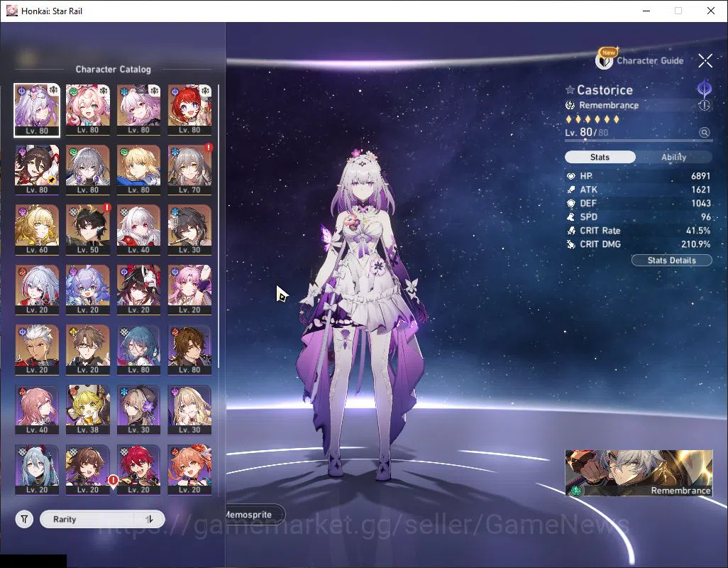 Honkai Star Rail Accounts ASIA|TL 67|9 Limited|Evernight+Sign,Castorice,Hyac image 9